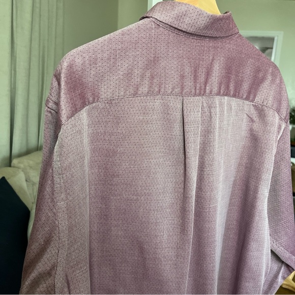 Daniel Cremieux Men’s Plum Long Sleeve Button Up Shirt Size XL - Picture 10 of 14
